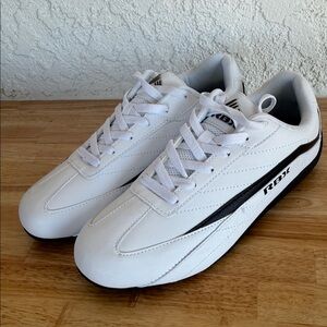 RBX Men's White and Black Sneakers